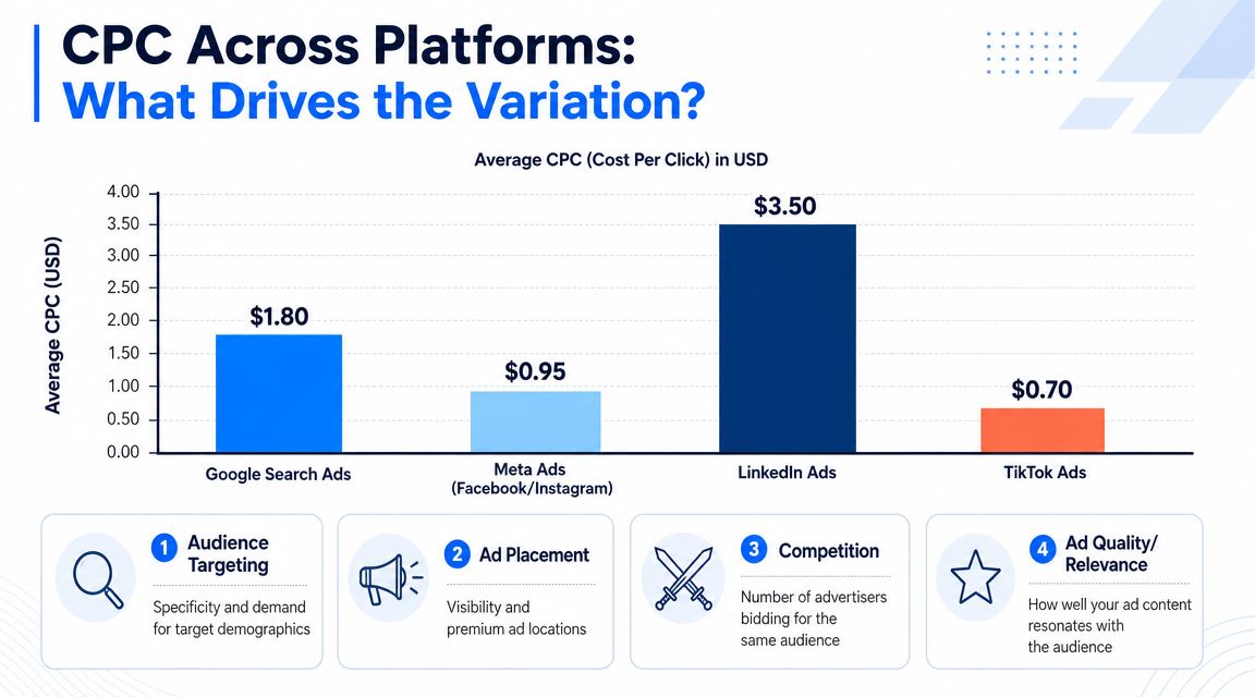 Why Your CPC Varies Across Ad Platforms