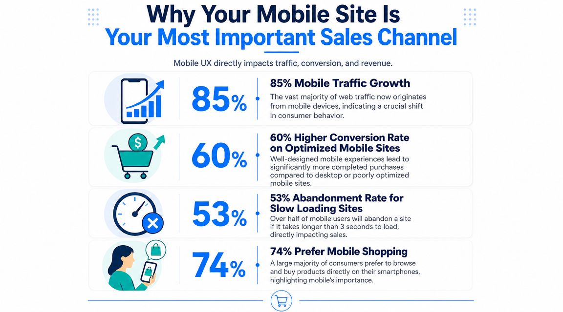 Why Your Mobile Site Is Your Most Important Sales Channel